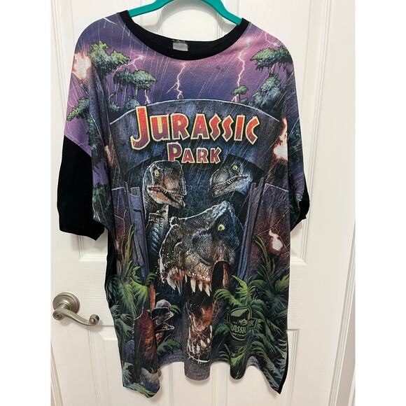 Jurassic Park full front print tshirt- size 3XL - Picture 1 of 4
